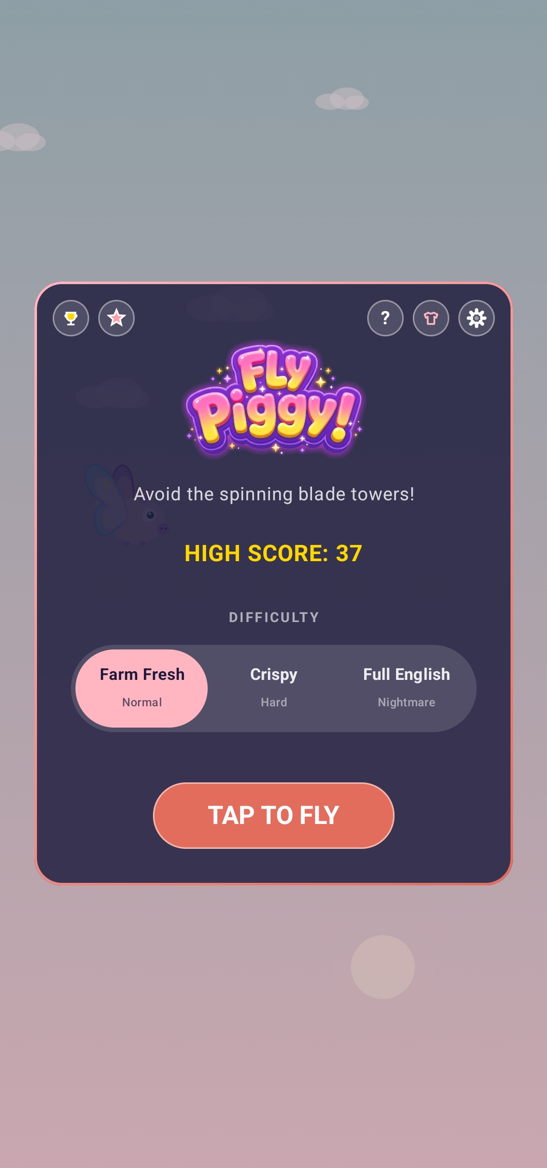 Fly Piggy! screenshot 1