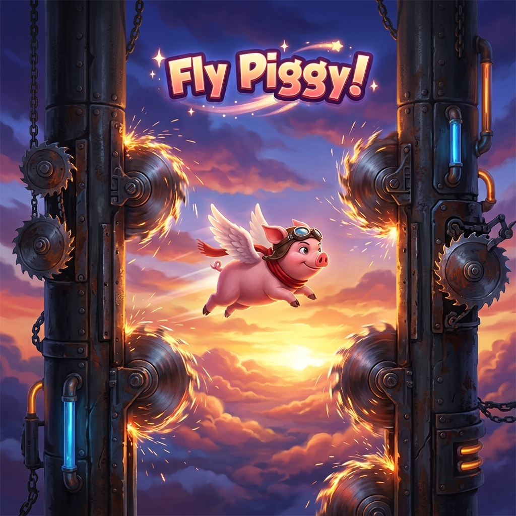 Fly Piggy! Poster