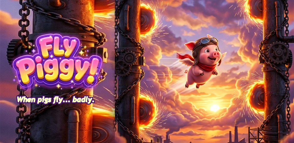 Fly Piggy! Cover Poster